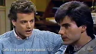 Loving Soap Opera - Curtis and Todd start plans for "TJ's" - Todd McDurmont