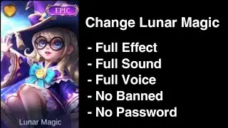 Change Epic (Lunar Magic) Skin Script Full Effect & Voice (Aulus Patch) No Password!