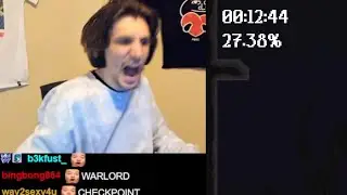 xQc rages at mods for not skipping TTS