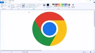 How to Create the Google Chrome Logo in MS Paint: Step-by-Step Tutorial