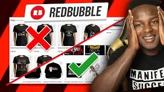 FAST & EASY Redbubble sales | GOOD Redbubble Store VS BAD Redbubble Store!