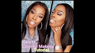 Get Ready With Me Colorful Look!!