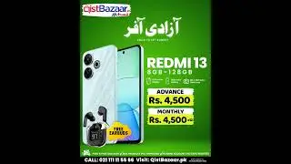 Azadi Offer Redmi 13!!