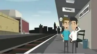 Lesson 21  About the train   English Basic Communication