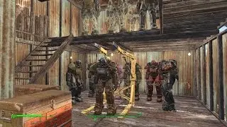 Fallout 4  - Cool Power Armor storage setup