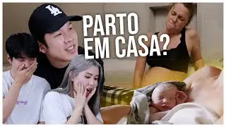 REAGINDO A PARTO NATURAL EM CASA!