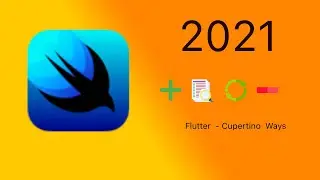 flutter CRUD (2021) - cupertino(apple theme style alternative google material) )