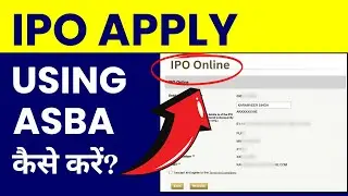 ASBA IPO Apply - ASBA Bank IPO Application
