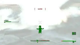 Fallout 4: Throwing a Yangtze Homing beacon in Diamond City