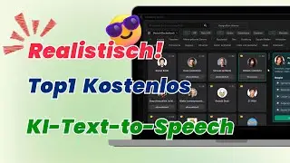[Deutsch] Kostenlose KI-Text-to-Speech Software – Die besten Tools 2025! AI Klanggenerator