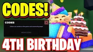 *NEW* ALL WORKING 4TH BIRTHDAY UPDATE CODES FOR EVADE IN 2026! ROBLOX EVADE CODES