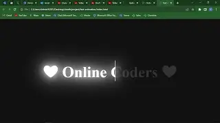 Creative CSS Text Animation Effects | CSS Tricky | Beginner Level | Frontend Development #css#html5
