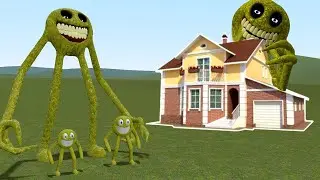 Roblox Innyume Smiley's Stylized Nextbot Destroyed My Building In Garry's Mod Sandbox!