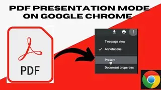 PDF Presentation Mode in Google Chrome