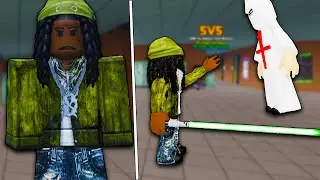 Trolling Racist Roblox Players With Exploits - Fight In A School