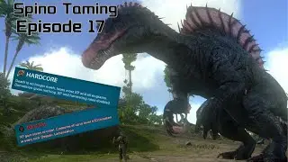 ARK Survival Evolved Mobile Hardcore Brutal EP 17 Spino Taming