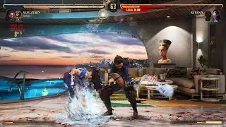 Mortal Kombat 1 subzero combo into frame advantage