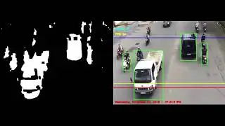 Vehicle Detection and Tracking Using OpenCV