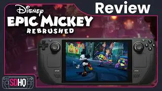 Disney Epic Mickey Rebrushed Is Great On the Steam Deck - Performance Review