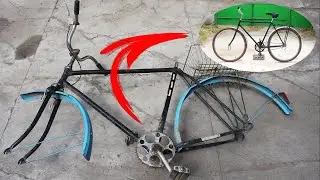 Repair and assembly old bike