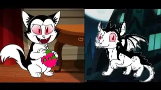 Cat Bunnicula eats a dragon fruit and became a dragon | Doctor Blood Studios
