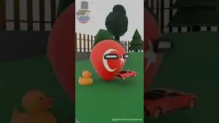 Amigos imaginarios👻(Créditos a @ElHeadroom) #shorts #countryballs #humor