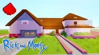 MINECRAFT: Rick and Morty REDSTONE House