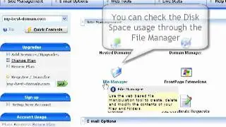 how to check the disk space usage