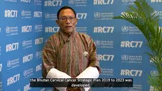 RC 77 -  Kinga Jamphel, Director, Department of Health Services, Bhutan