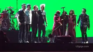 U2 Mumbai One w/ A. R. Rahman and daughters 2019-12-15 - U2gigs.com