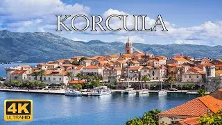 korcula island, Croatia 🇭🇷 | 4K Drone Footage