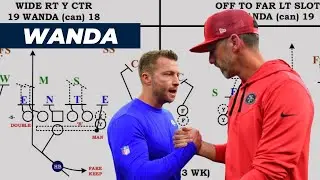 Shanahan/McVay Playbook Breakdown: WANDA