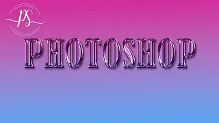 Text Glass Effect in Photoshop | Photoshop Tutorial ||