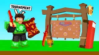 1v1 YOUTUBER Tournament!! in Roblox BedWars..