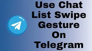 How to Use Chat list Swipe Gesture