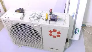 Turn your air conditioner into a refrigerator! Step-by-step instructions for connecting a refrige...