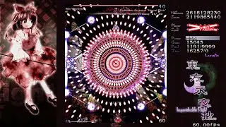 [LNNFS] Touhou 8 - Imperishable Night: Lunatic No Miss No Bomb Full Spell - Reimu, Final A