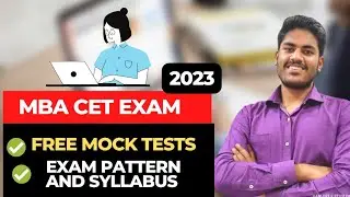 MBA CET free mock test 2023 | mh cet mba exam pattern 2023 | mba cet syllabus 2023