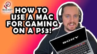 Are we Geniuses? Using a 2011 Macbook to fix YLOD on a PS3! The only way this Mac is going to game!