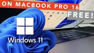 FREE Windows 11 on Macbook Pro 16 2020 - Step By Step (Ooh Baby!) With VMware Fusion