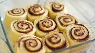 Ароматные Булочки с корицей | Рецепт домашних синнабонов