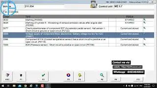 Instructions for using Mercedes-Benz DAS software.