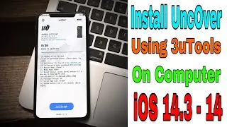 How to install UncOver no revoked using 3uTools on PC | iOS 14.3 - 14