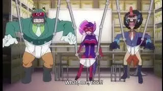 wedgie anime (Time Bokan 24)