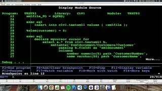 Coding in RPG (IBM i/AS400). Using XML files with RPG and SQL.