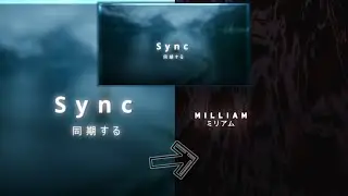 How to make an intro like Milliam