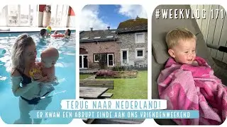 Naar VILLA in de ARDENNEN🌲 & twee keer op rij naar huisartsenpost | Carlijn Bras Weekvlog 171