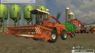 Farming Simulator 2013 mods  комбайны для силоса