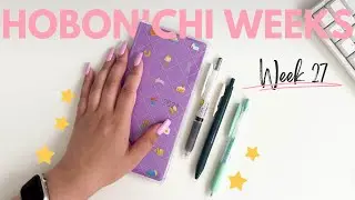 Chatty Plan With Me, Hobonichi Weeks Planner | Week 27, 2024