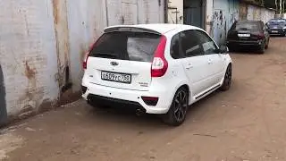 ЛАДА КАЛИНА ВЫХЛОП!БОМБА!